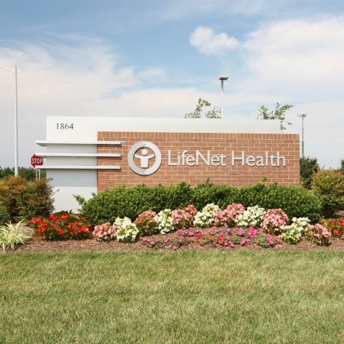LifeNet Health sign