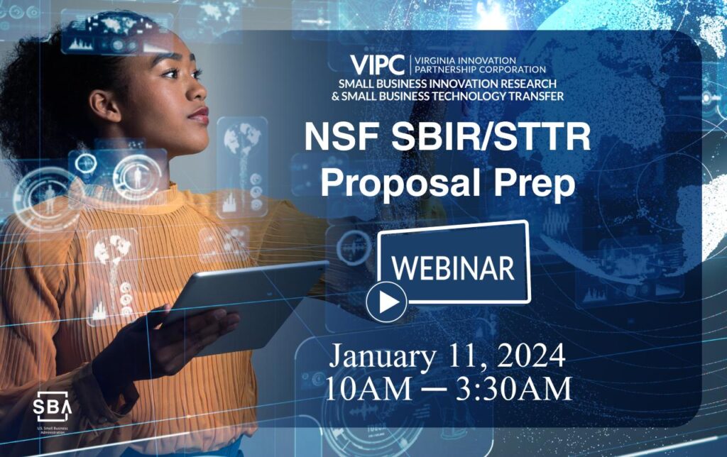 NSF SBIR/STTR Proposal Prep VirginiaBio